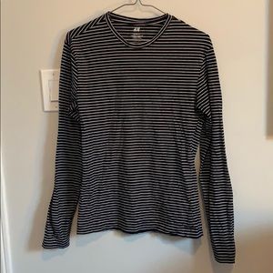 Striped long sleeve shirt